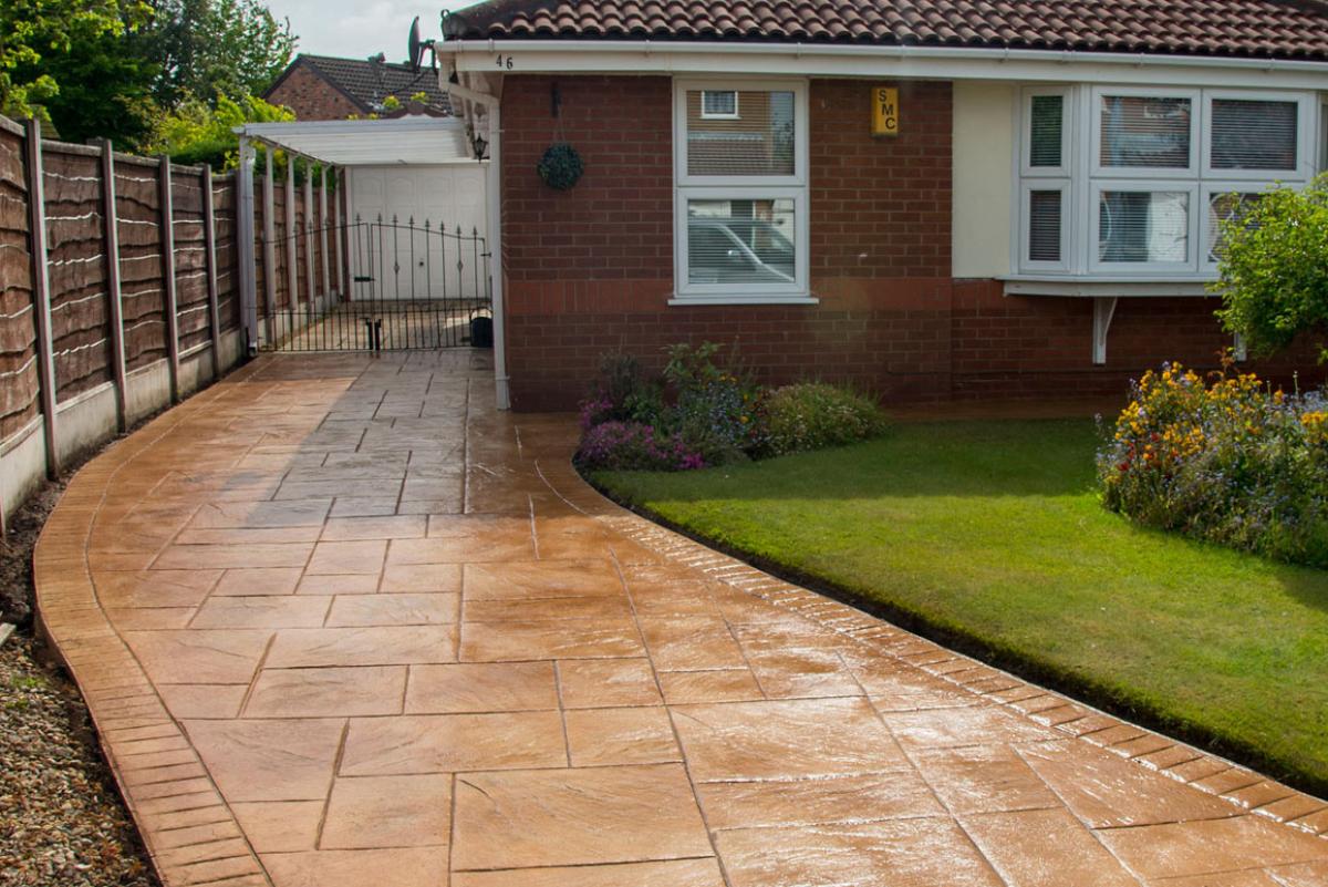 Printed driveway Coventry